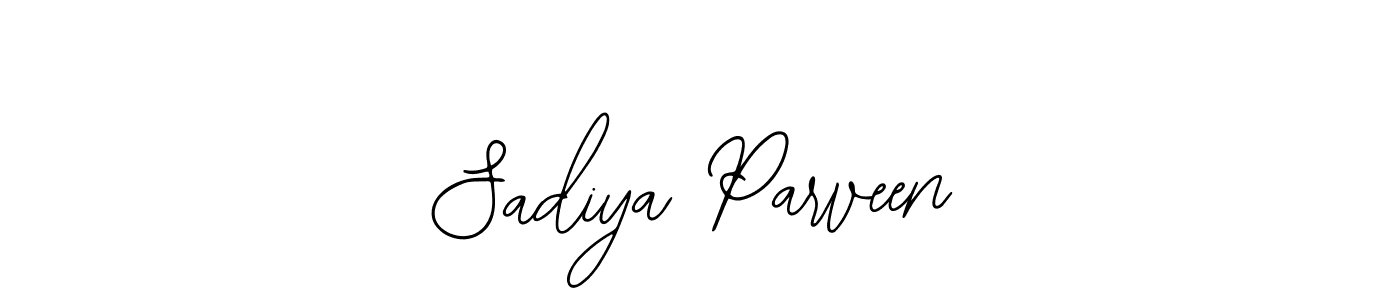 Create a beautiful signature design for name Sadiya Parveen. With this signature (Bearetta-2O07w) fonts, you can make a handwritten signature for free. Sadiya Parveen signature style 12 images and pictures png
