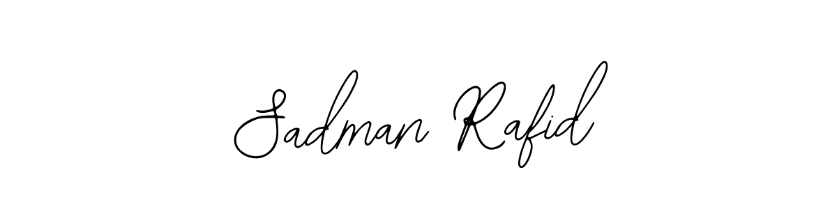 Bearetta-2O07w is a professional signature style that is perfect for those who want to add a touch of class to their signature. It is also a great choice for those who want to make their signature more unique. Get Sadman Rafid name to fancy signature for free. Sadman Rafid signature style 12 images and pictures png