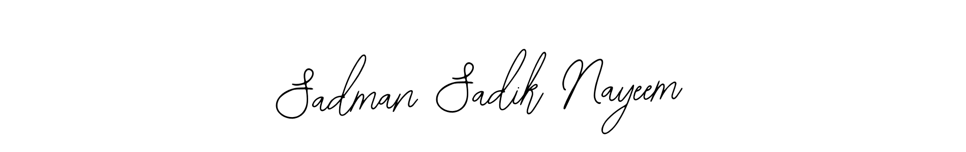 It looks lik you need a new signature style for name Sadman Sadik Nayeem. Design unique handwritten (Bearetta-2O07w) signature with our free signature maker in just a few clicks. Sadman Sadik Nayeem signature style 12 images and pictures png