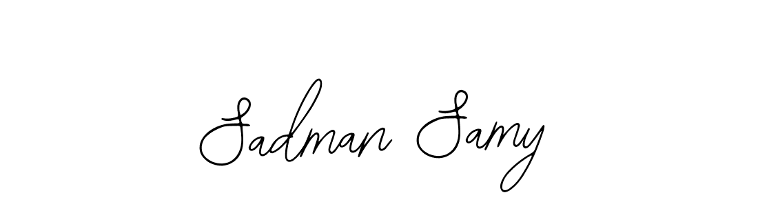 Once you've used our free online signature maker to create your best signature Bearetta-2O07w style, it's time to enjoy all of the benefits that Sadman Samy name signing documents. Sadman Samy signature style 12 images and pictures png