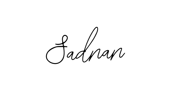 You should practise on your own different ways (Bearetta-2O07w) to write your name (Sadnan) in signature. don't let someone else do it for you. Sadnan signature style 12 images and pictures png