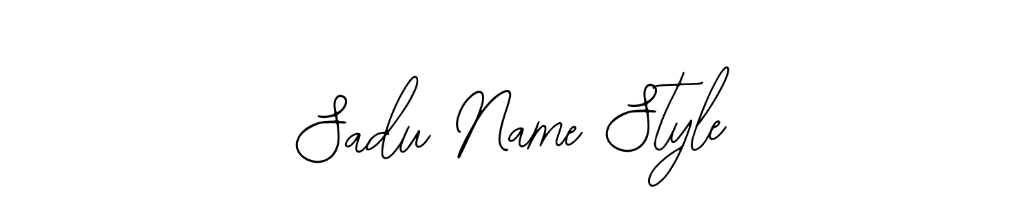 Make a beautiful signature design for name Sadu Name Style. With this signature (Bearetta-2O07w) style, you can create a handwritten signature for free. Sadu Name Style signature style 12 images and pictures png