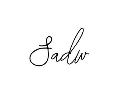 This is the best signature style for the Sadw name. Also you like these signature font (Bearetta-2O07w). Mix name signature. Sadw signature style 12 images and pictures png