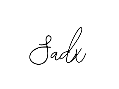 How to make Sadx signature? Bearetta-2O07w is a professional autograph style. Create handwritten signature for Sadx name. Sadx signature style 12 images and pictures png
