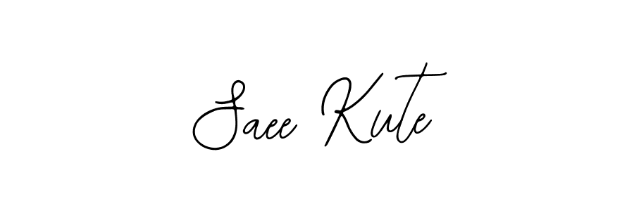 Similarly Bearetta-2O07w is the best handwritten signature design. Signature creator online .You can use it as an online autograph creator for name Saee Kute. Saee Kute signature style 12 images and pictures png