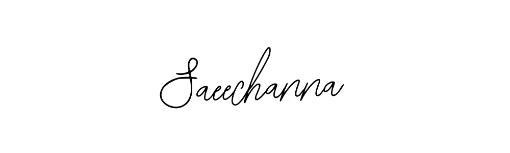 You should practise on your own different ways (Bearetta-2O07w) to write your name (Saeechanna) in signature. don't let someone else do it for you. Saeechanna signature style 12 images and pictures png