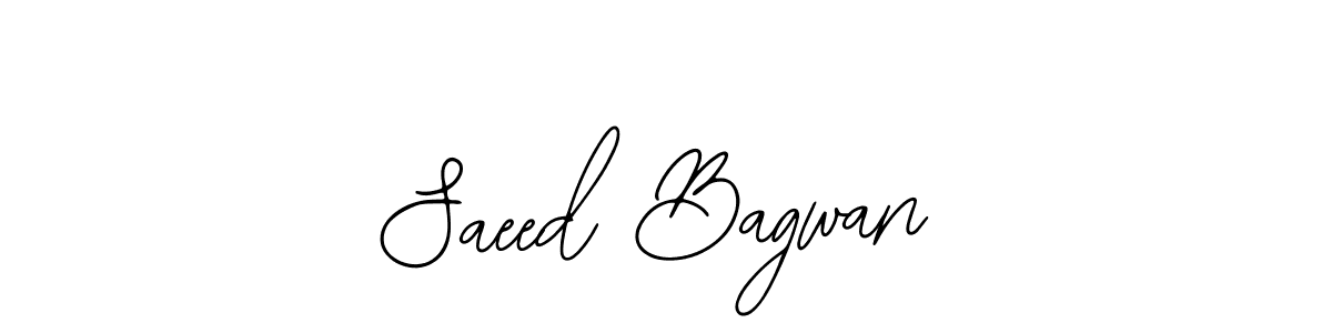 Make a beautiful signature design for name Saeed Bagwan. With this signature (Bearetta-2O07w) style, you can create a handwritten signature for free. Saeed Bagwan signature style 12 images and pictures png