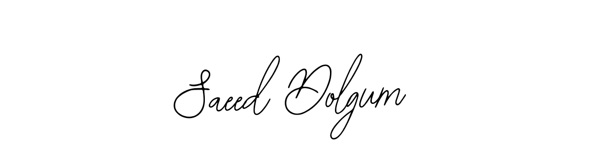 Make a beautiful signature design for name Saeed Dolgum. With this signature (Bearetta-2O07w) style, you can create a handwritten signature for free. Saeed Dolgum signature style 12 images and pictures png