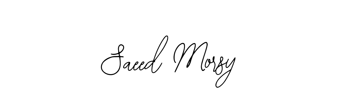 It looks lik you need a new signature style for name Saeed Morsy. Design unique handwritten (Bearetta-2O07w) signature with our free signature maker in just a few clicks. Saeed Morsy signature style 12 images and pictures png