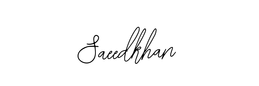 Also we have Saeedkhan name is the best signature style. Create professional handwritten signature collection using Bearetta-2O07w autograph style. Saeedkhan signature style 12 images and pictures png