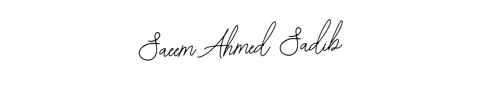 Once you've used our free online signature maker to create your best signature Bearetta-2O07w style, it's time to enjoy all of the benefits that Saeem Ahmed Sadib name signing documents. Saeem Ahmed Sadib signature style 12 images and pictures png