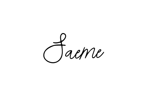 Saeme stylish signature style. Best Handwritten Sign (Bearetta-2O07w) for my name. Handwritten Signature Collection Ideas for my name Saeme. Saeme signature style 12 images and pictures png