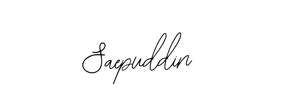 Create a beautiful signature design for name Saepuddin. With this signature (Bearetta-2O07w) fonts, you can make a handwritten signature for free. Saepuddin signature style 12 images and pictures png