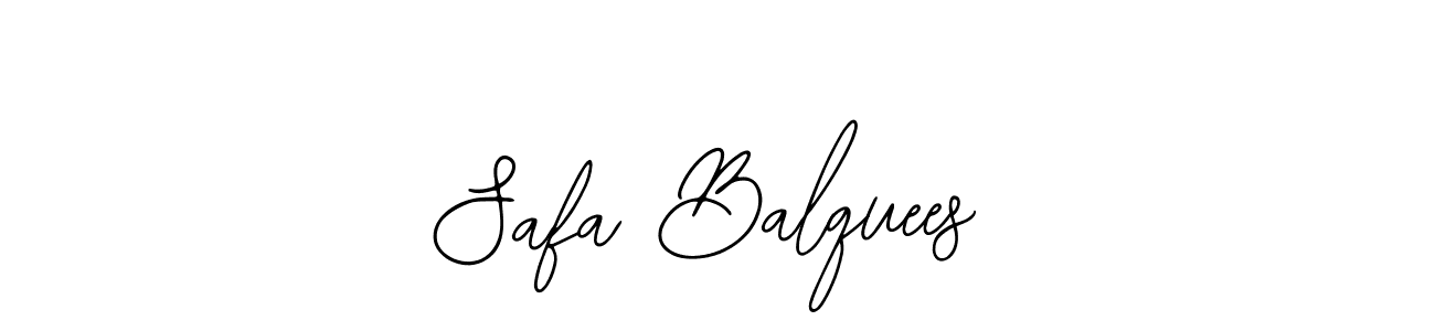 Create a beautiful signature design for name Safa Balquees. With this signature (Bearetta-2O07w) fonts, you can make a handwritten signature for free. Safa Balquees signature style 12 images and pictures png