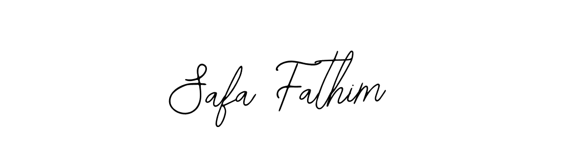 Similarly Bearetta-2O07w is the best handwritten signature design. Signature creator online .You can use it as an online autograph creator for name Safa Fathim. Safa Fathim signature style 12 images and pictures png