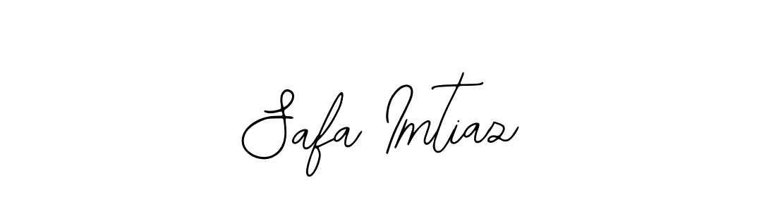 How to Draw Safa Imtiaz signature style? Bearetta-2O07w is a latest design signature styles for name Safa Imtiaz. Safa Imtiaz signature style 12 images and pictures png