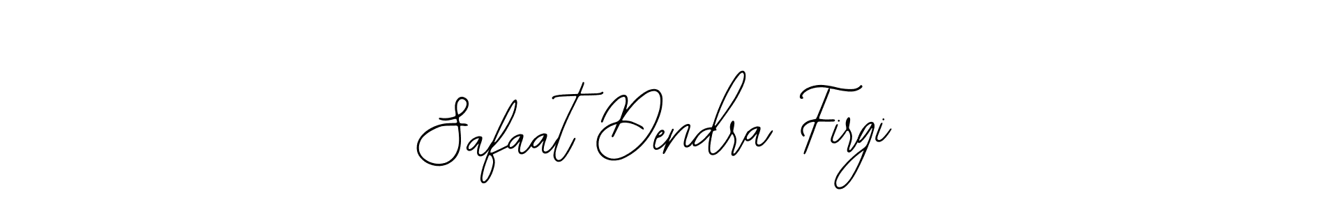 How to Draw Safaat Dendra Firgi signature style? Bearetta-2O07w is a latest design signature styles for name Safaat Dendra Firgi. Safaat Dendra Firgi signature style 12 images and pictures png