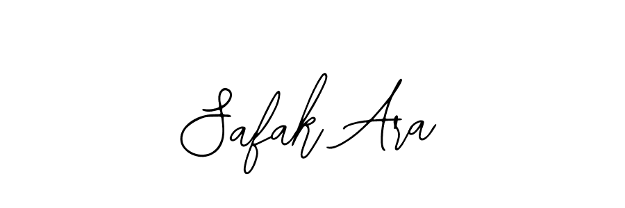 Design your own signature with our free online signature maker. With this signature software, you can create a handwritten (Bearetta-2O07w) signature for name Safak Ara. Safak Ara signature style 12 images and pictures png