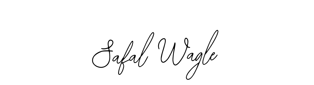 Make a beautiful signature design for name Safal Wagle. Use this online signature maker to create a handwritten signature for free. Safal Wagle signature style 12 images and pictures png