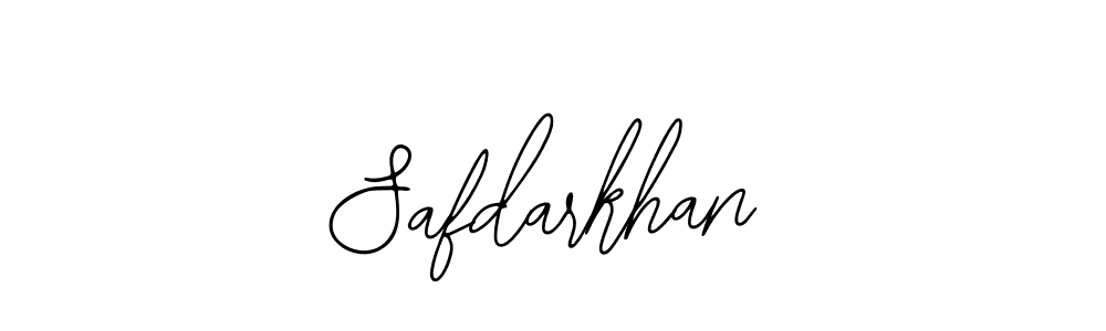 The best way (Bearetta-2O07w) to make a short signature is to pick only two or three words in your name. The name Safdarkhan include a total of six letters. For converting this name. Safdarkhan signature style 12 images and pictures png