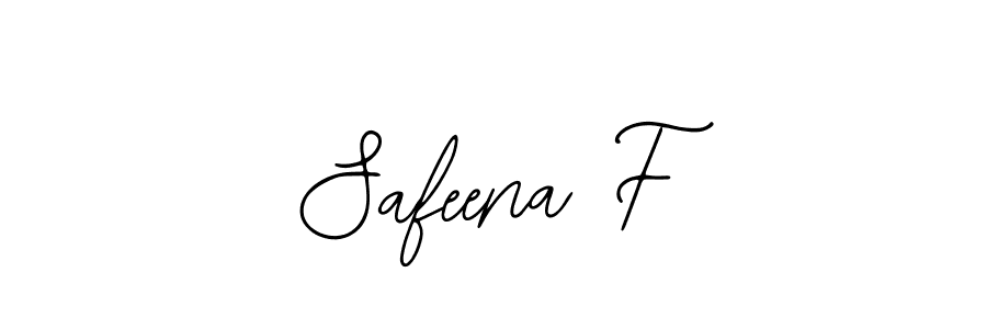 It looks lik you need a new signature style for name Safeena F. Design unique handwritten (Bearetta-2O07w) signature with our free signature maker in just a few clicks. Safeena F signature style 12 images and pictures png