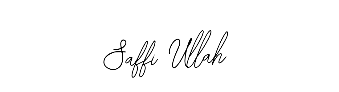 Also we have Saffi Ullah name is the best signature style. Create professional handwritten signature collection using Bearetta-2O07w autograph style. Saffi Ullah signature style 12 images and pictures png