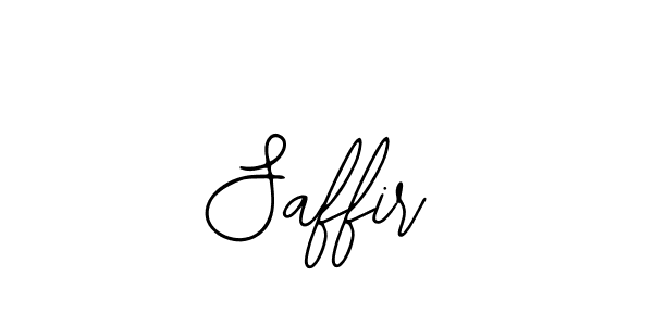 How to make Saffir name signature. Use Bearetta-2O07w style for creating short signs online. This is the latest handwritten sign. Saffir signature style 12 images and pictures png