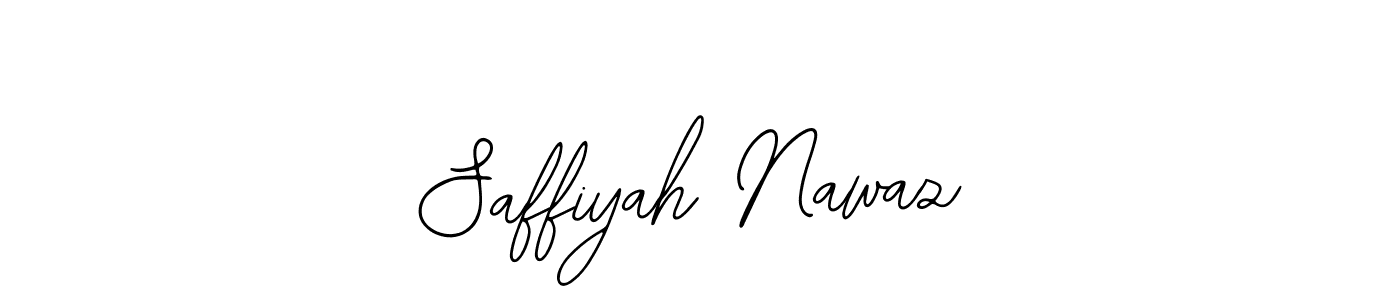 if you are searching for the best signature style for your name Saffiyah Nawaz. so please give up your signature search. here we have designed multiple signature styles  using Bearetta-2O07w. Saffiyah Nawaz signature style 12 images and pictures png