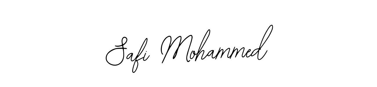 You should practise on your own different ways (Bearetta-2O07w) to write your name (Safi Mohammed) in signature. don't let someone else do it for you. Safi Mohammed signature style 12 images and pictures png