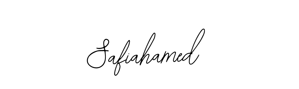 The best way (Bearetta-2O07w) to make a short signature is to pick only two or three words in your name. The name Safiahamed include a total of six letters. For converting this name. Safiahamed signature style 12 images and pictures png