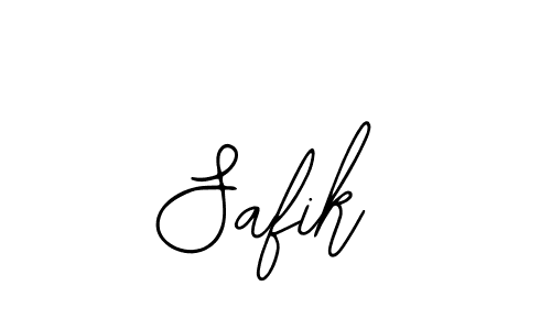How to Draw Safik signature style? Bearetta-2O07w is a latest design signature styles for name Safik. Safik signature style 12 images and pictures png
