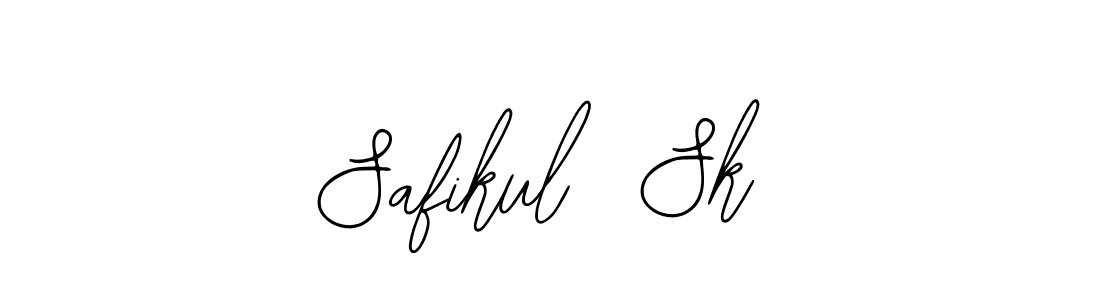 How to Draw Safikul  Sk signature style? Bearetta-2O07w is a latest design signature styles for name Safikul  Sk. Safikul  Sk signature style 12 images and pictures png