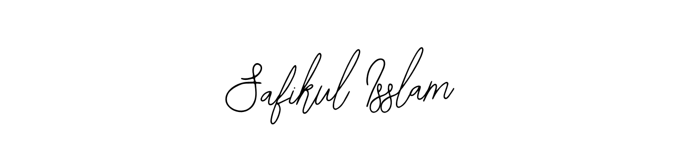 How to make Safikul Isslam name signature. Use Bearetta-2O07w style for creating short signs online. This is the latest handwritten sign. Safikul Isslam signature style 12 images and pictures png