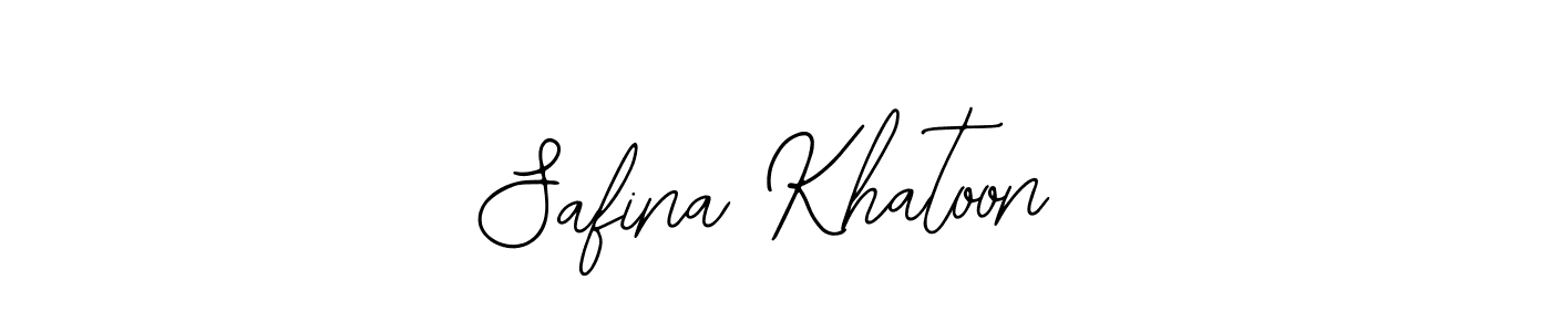 Make a beautiful signature design for name Safina Khatoon. With this signature (Bearetta-2O07w) style, you can create a handwritten signature for free. Safina Khatoon signature style 12 images and pictures png