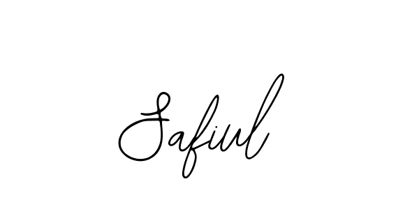 You should practise on your own different ways (Bearetta-2O07w) to write your name (Safiul) in signature. don't let someone else do it for you. Safiul signature style 12 images and pictures png