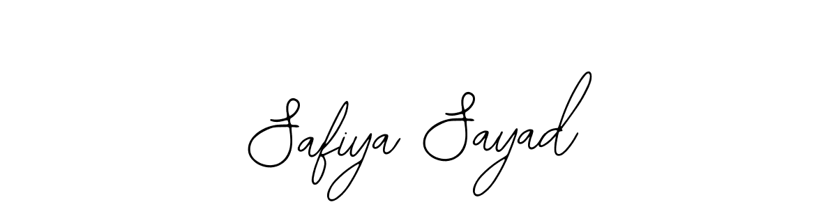 It looks lik you need a new signature style for name Safiya Sayad. Design unique handwritten (Bearetta-2O07w) signature with our free signature maker in just a few clicks. Safiya Sayad signature style 12 images and pictures png