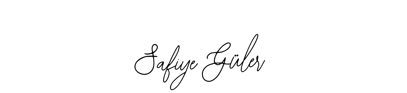 Design your own signature with our free online signature maker. With this signature software, you can create a handwritten (Bearetta-2O07w) signature for name Safiye Güler. Safiye Güler signature style 12 images and pictures png