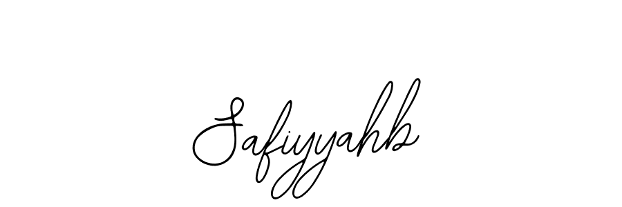 Make a beautiful signature design for name Safiyyahb. With this signature (Bearetta-2O07w) style, you can create a handwritten signature for free. Safiyyahb signature style 12 images and pictures png