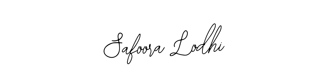 Use a signature maker to create a handwritten signature online. With this signature software, you can design (Bearetta-2O07w) your own signature for name Safoora Lodhi. Safoora Lodhi signature style 12 images and pictures png