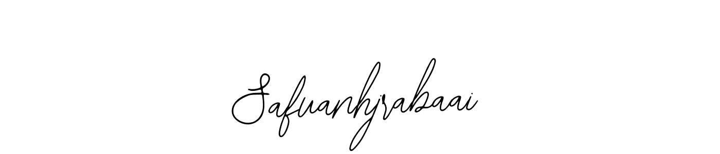 Make a beautiful signature design for name Safuanhjrabaai. With this signature (Bearetta-2O07w) style, you can create a handwritten signature for free. Safuanhjrabaai signature style 12 images and pictures png