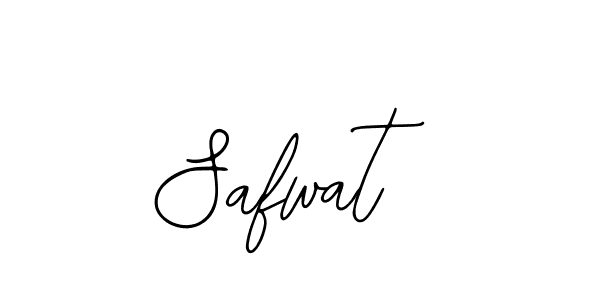 You should practise on your own different ways (Bearetta-2O07w) to write your name (Safwat) in signature. don't let someone else do it for you. Safwat signature style 12 images and pictures png