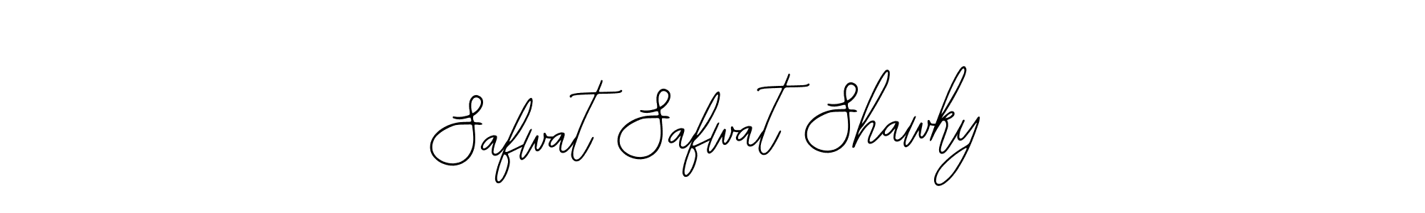 Design your own signature with our free online signature maker. With this signature software, you can create a handwritten (Bearetta-2O07w) signature for name Safwat Safwat Shawky. Safwat Safwat Shawky signature style 12 images and pictures png