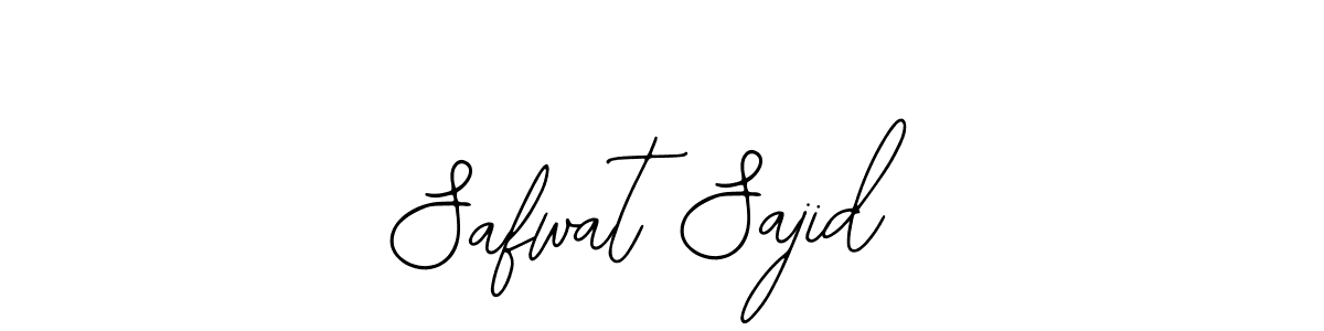 How to make Safwat Sajid name signature. Use Bearetta-2O07w style for creating short signs online. This is the latest handwritten sign. Safwat Sajid signature style 12 images and pictures png