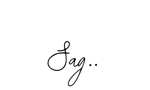 Use a signature maker to create a handwritten signature online. With this signature software, you can design (Bearetta-2O07w) your own signature for name Sag... Sag.. signature style 12 images and pictures png