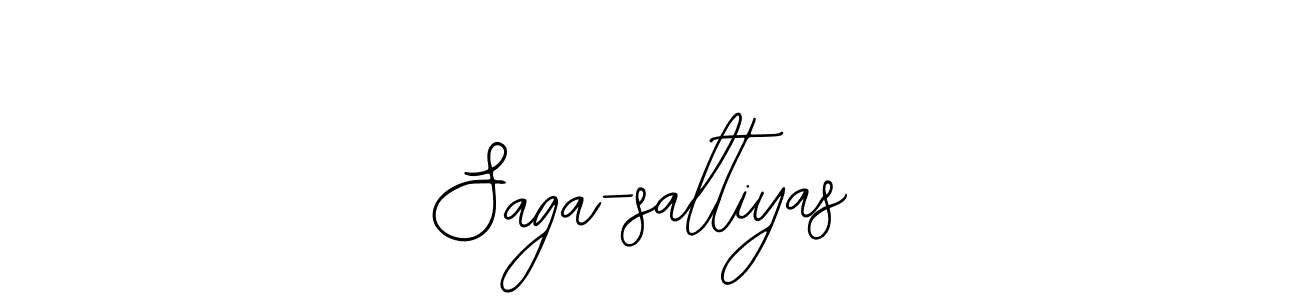 Design your own signature with our free online signature maker. With this signature software, you can create a handwritten (Bearetta-2O07w) signature for name Saga-saltiyas. Saga-saltiyas signature style 12 images and pictures png