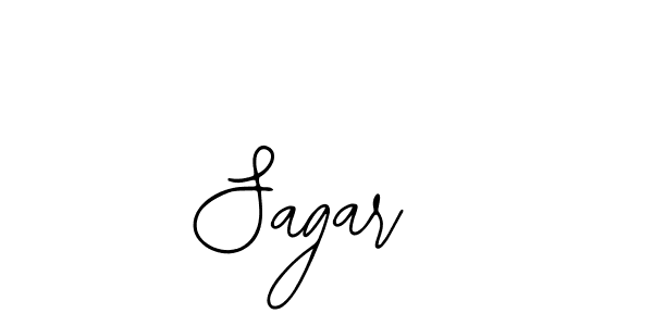 You should practise on your own different ways (Bearetta-2O07w) to write your name (Sagar ) in signature. don't let someone else do it for you. Sagar  signature style 12 images and pictures png