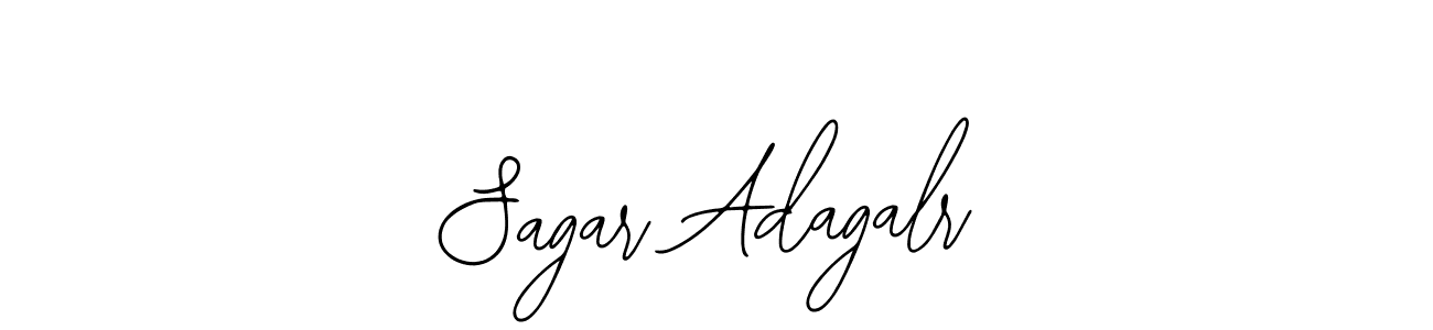 It looks lik you need a new signature style for name Sagar Adagalr. Design unique handwritten (Bearetta-2O07w) signature with our free signature maker in just a few clicks. Sagar Adagalr signature style 12 images and pictures png