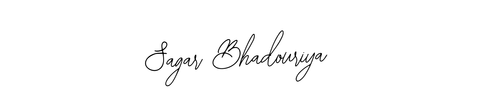 Create a beautiful signature design for name Sagar Bhadouriya. With this signature (Bearetta-2O07w) fonts, you can make a handwritten signature for free. Sagar Bhadouriya signature style 12 images and pictures png