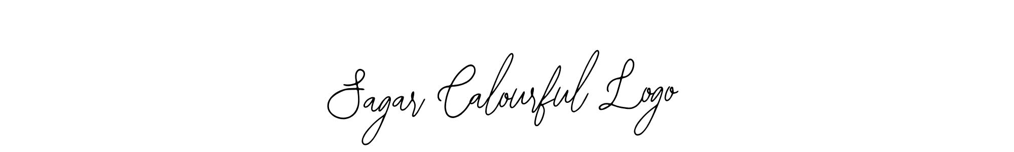 How to make Sagar Calourful Logo signature? Bearetta-2O07w is a professional autograph style. Create handwritten signature for Sagar Calourful Logo name. Sagar Calourful Logo signature style 12 images and pictures png