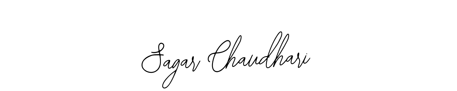 Use a signature maker to create a handwritten signature online. With this signature software, you can design (Bearetta-2O07w) your own signature for name Sagar Chaudhari. Sagar Chaudhari signature style 12 images and pictures png